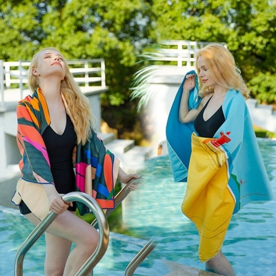 주문 80x160cm 100% 빠른 건조 와플 수건 프로모션 선물 스크래치 무료 부드러운 터치 online manufacture