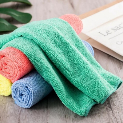 Buy Highly Absorbent Microfiber Cleaning Towel Custom Eco Friendly Kitchen Cloths online manufacture
