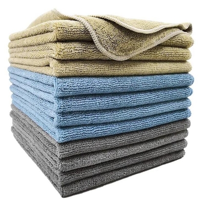 Buy Rounded Corner Microfiber Cleaning Cloth 16x16 Inches For Kitchen Or Home online manufacture