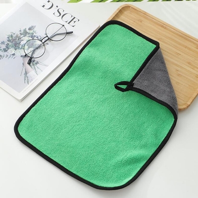 Buy Thick Coral Fleece Microfiber Auto Cloths Easy Cleaning With Custom Service online manufacture