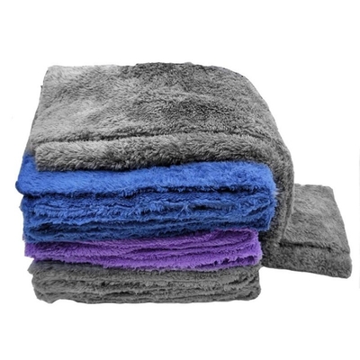 Buy Edgeless Microfibre Car Drying Towel Avoid Scratch Water Absorbent Cloth For Car online manufacture