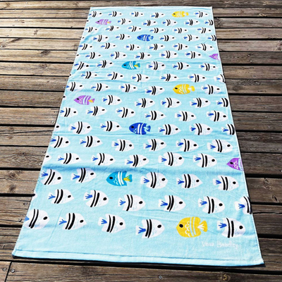 Buy Customized Size And Weight 100% Cotton Oversized Beach Towels online manufacture