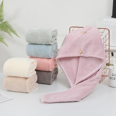 Buy Holeproof Water Absorbent Microfiber Towel Mildew Proof Easy Carrier Microfibre Hair Towel Wrap online manufacture