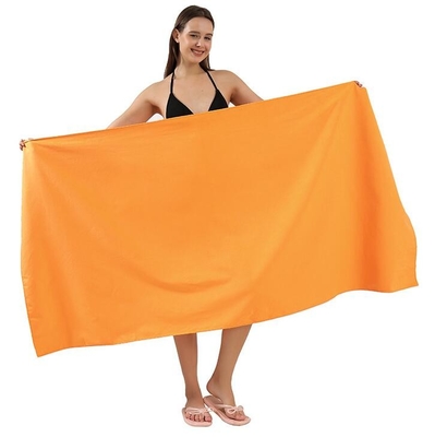 Buy Soft Touch Antibacterial Fast Drying Bath Towels Microfiber Suede Fabric 160x80cm online manufacture