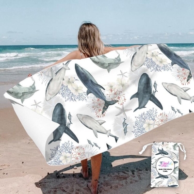 Buy Easy Cleaning Custom Printed Beach Towels Versatile Quick Dry And Sandfree online manufacture