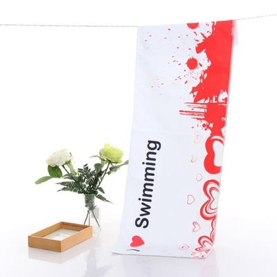 Buy Suede Fabric Custom Printed Microfiber Cloth For Sport And Gym Quick Dry online manufacture