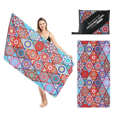 Buy Highly Absorbent Quick Dry Waffle Towels Sandfree Waffle Weave Microfiber Towels online manufacture
