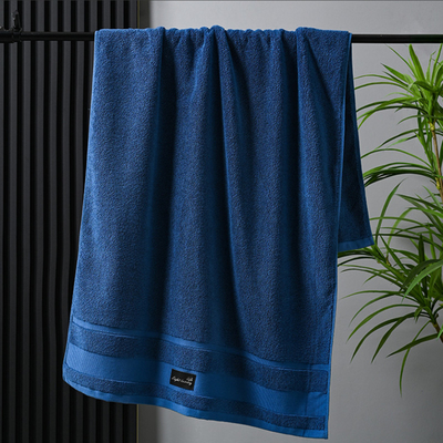 Buy Softness And Comfort White Cotton Towel Large Bath Towels Custom Logo online manufacture