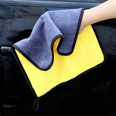 40x40cm Microfiber Car Wash Cloth Skin Friendly Compact Highly Absorbent