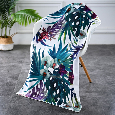 Customize Full Side Printing 100% Microfiber Beach Towel With Cheap Price