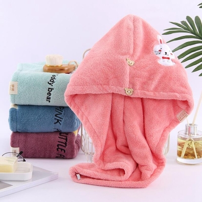 Des serviettes à cheveux épais et à séchage rapide, lavables, résistantes à l'humidité, personnalisables