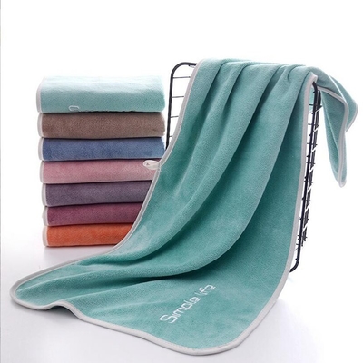 Coral Fleece Microfiber Hair Towel Highly Absorbent Hair Drying Towel