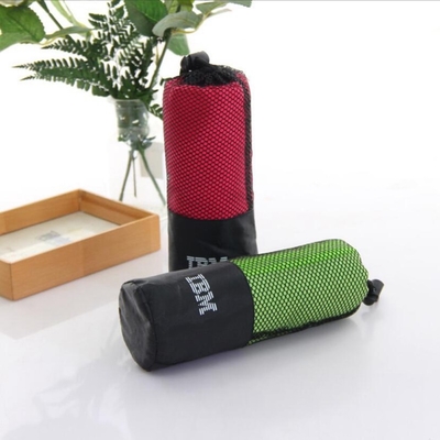 Easy To Take Lightweight Fast Drying Towels For Travel Microfiber Suede Fabric