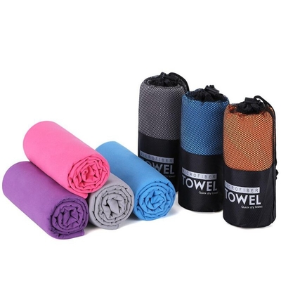 Customizable Microfiber Travel Quick Dry Towel Odor Resistant Quick Dry Beach Towel