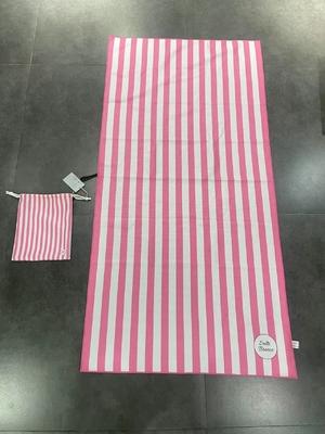 Washable Beach Bags And Beach Towels Customized Double Sides Printing