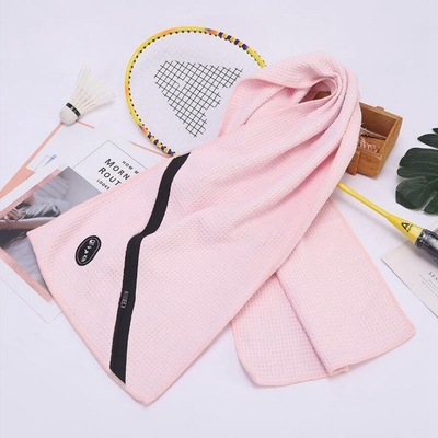 Microfiber Custom Waffle Golf Towels With Zip Pocket Customized Logo