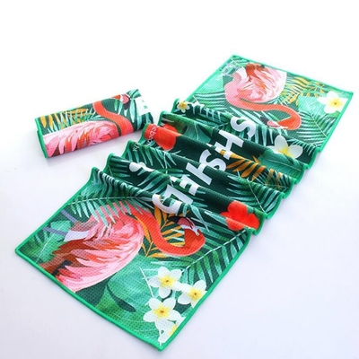 Mildew Proof Microfibre Gym Towel Easy Carrier Versatile Microfibre Sweat Towel