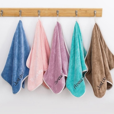 Super Soft Microfiber Gym Shower Towel Skin Friendly Microfiber Towel For Sweat