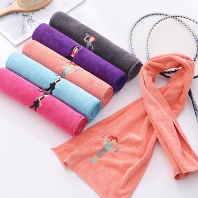 Customized Microfiber Gym Face Towel Washable Moisture Proof Comfortable