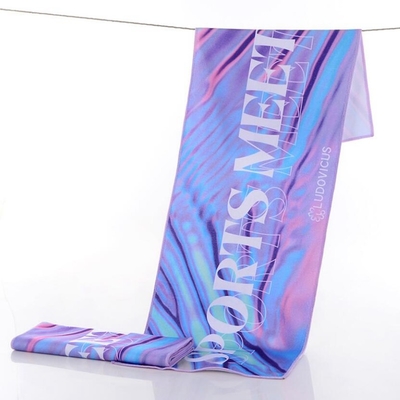 Moisture Resistant Custom Printed Towel Reusable Personalised Microfibre Cloth