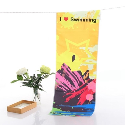 Microfiber Suede Custom Printed Gym Towels Quick Dry and Odor Resistant