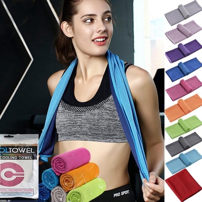 Convenient Sports Cooling Towel Microfiber Cooling Towels Scratch Free Non Abrasive