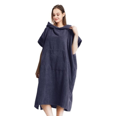 Customizable 100% Microfibre Hooded Towel Moisture Proof Kids Woman Man Size