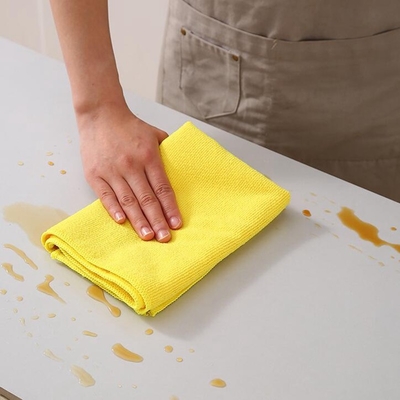 Water Absorbent And Powerful Cleaning Microfiber Cloth For Kitchen